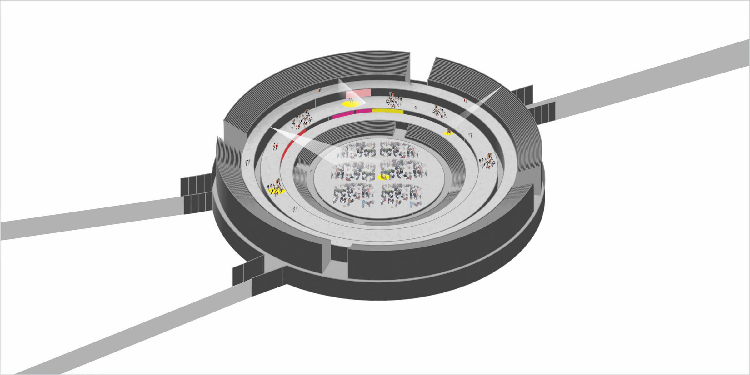 Axonometric of the ring