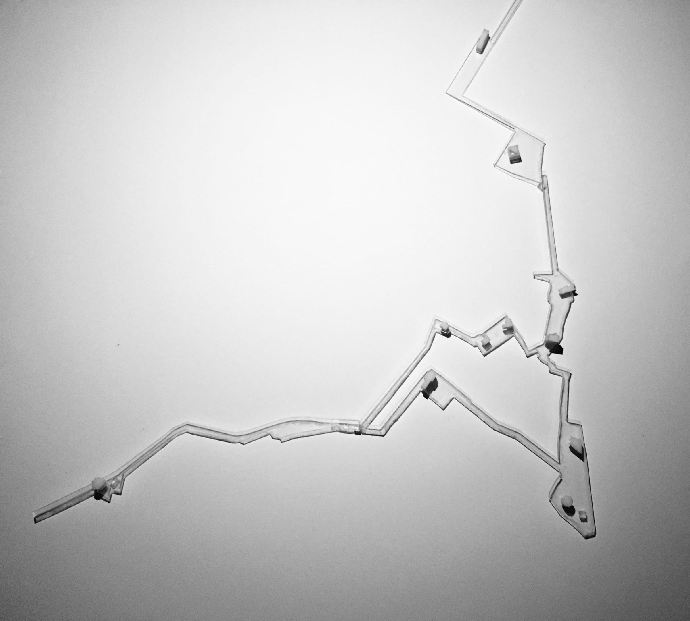 Diagram of the route