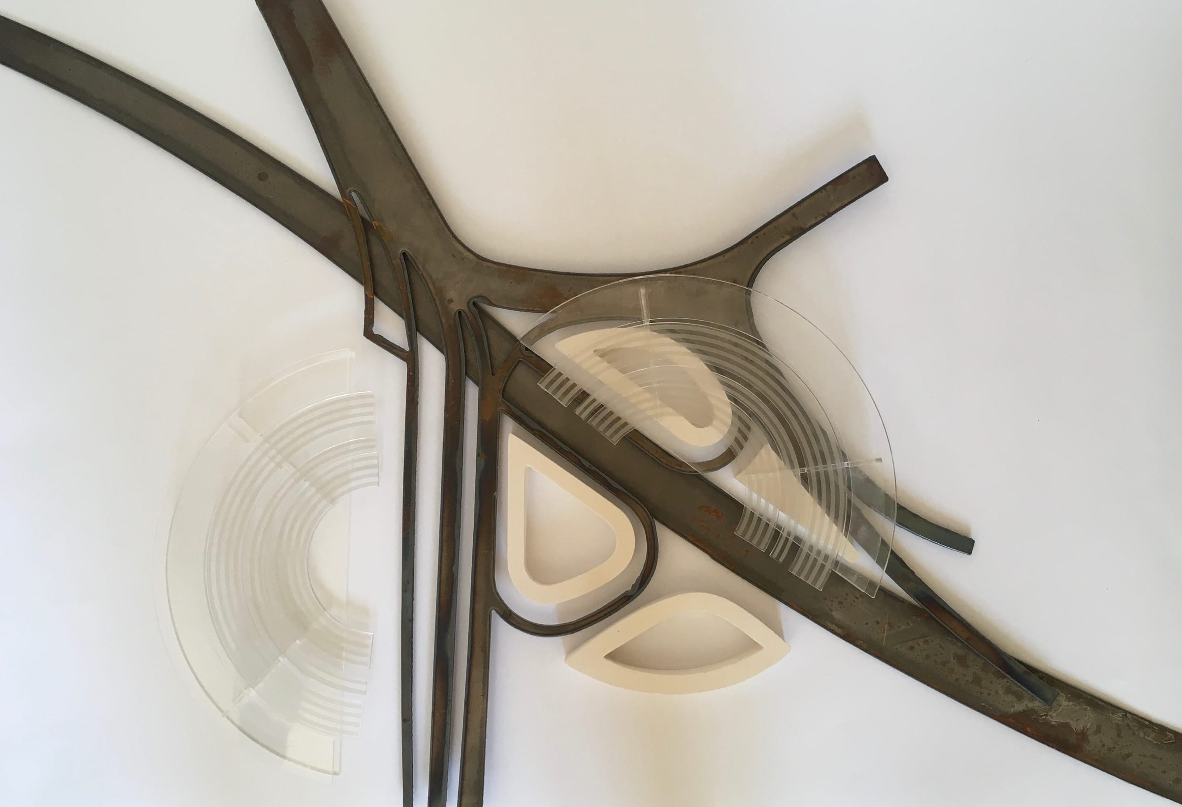 Physical model of the ring over the roads, photo 2 of 2
