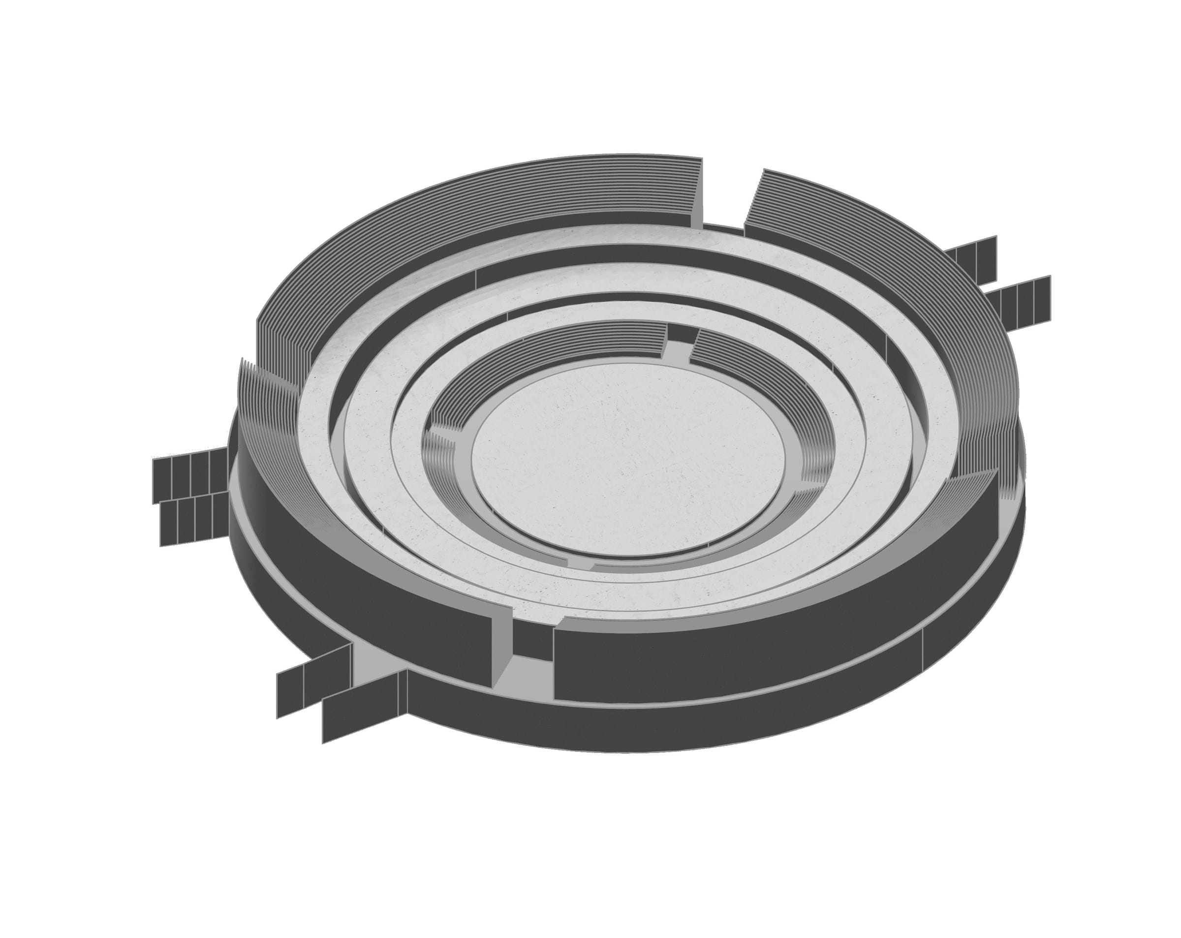 Render of the ring from above