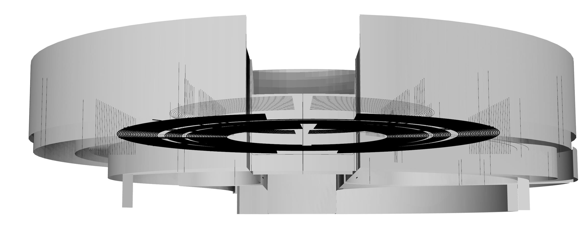 Render of the ring, elevation