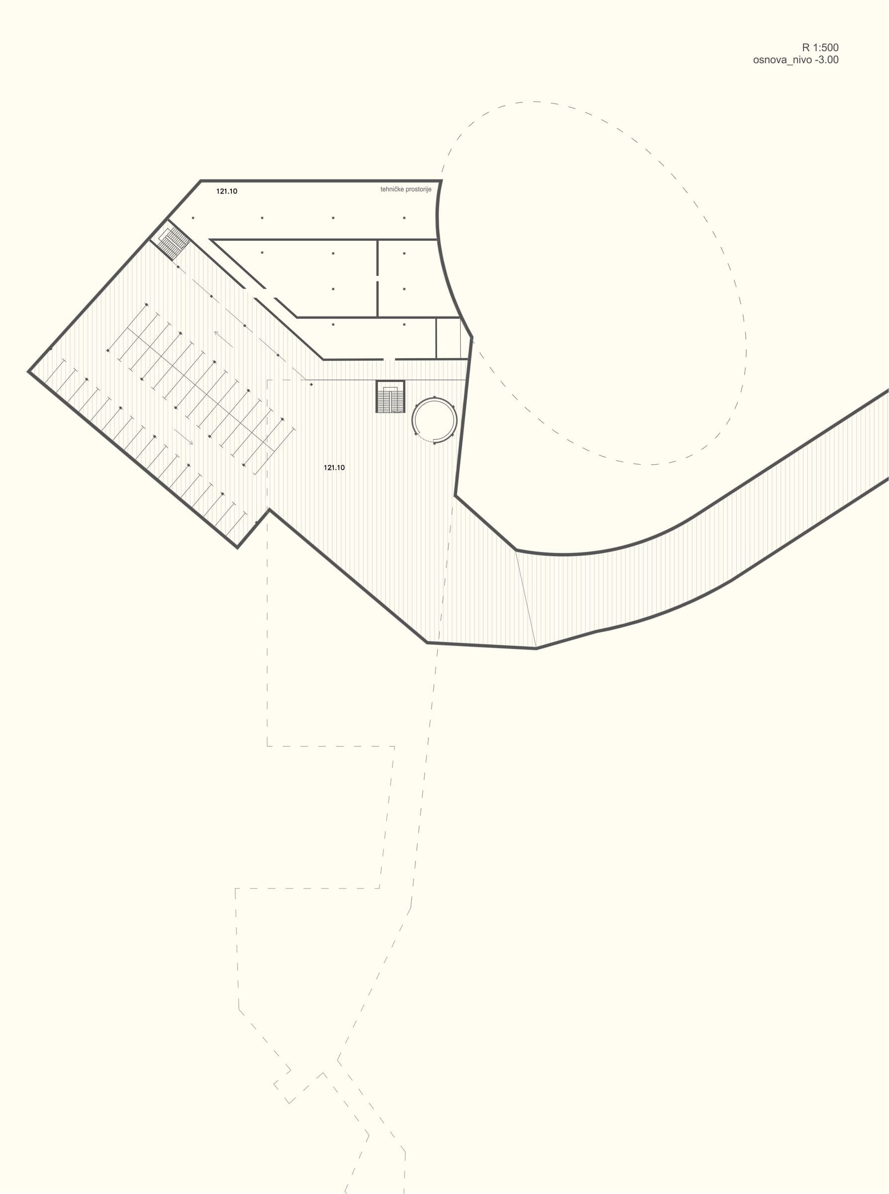 Plan of the lagum passages