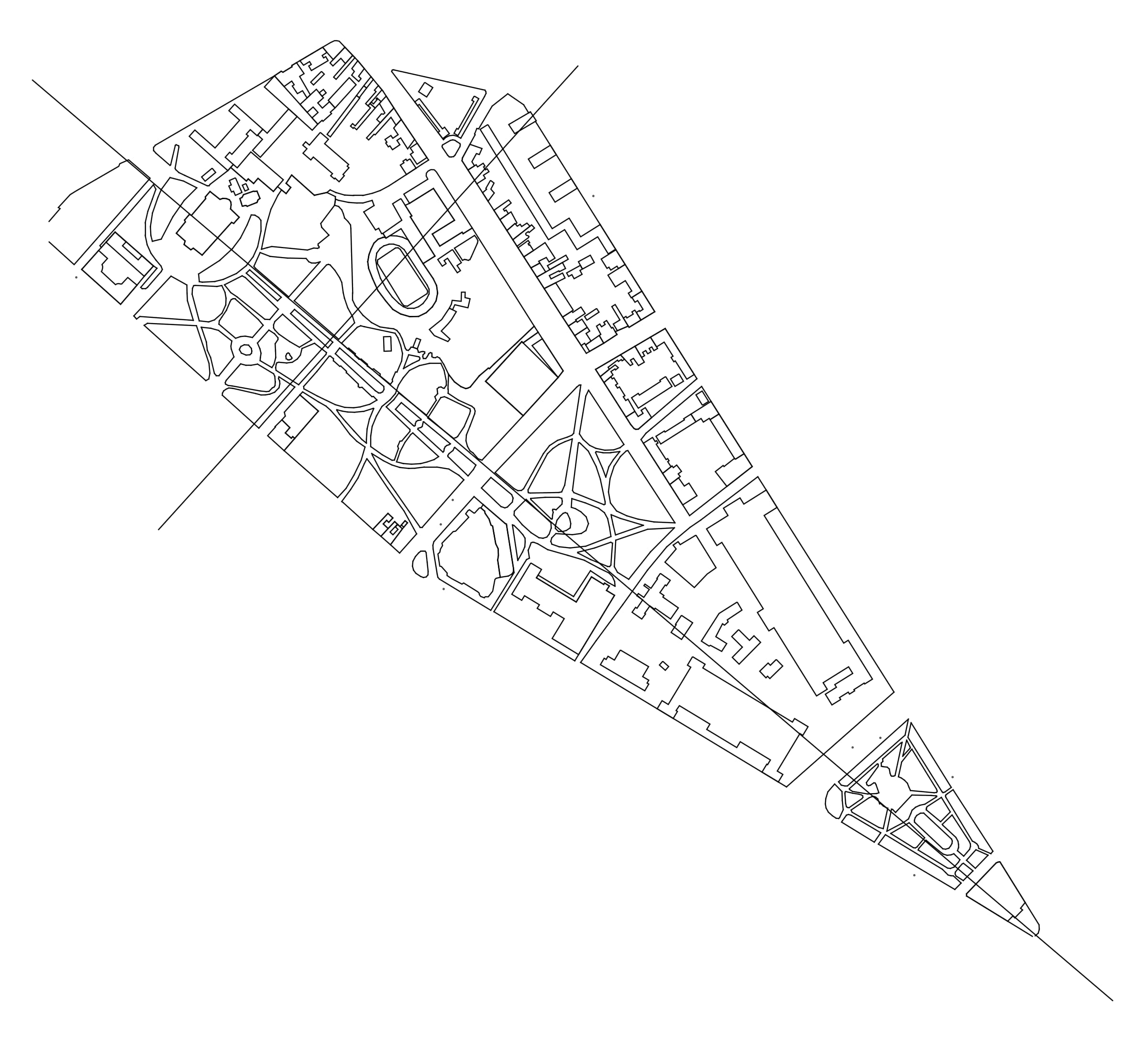 Outline plan of the park
