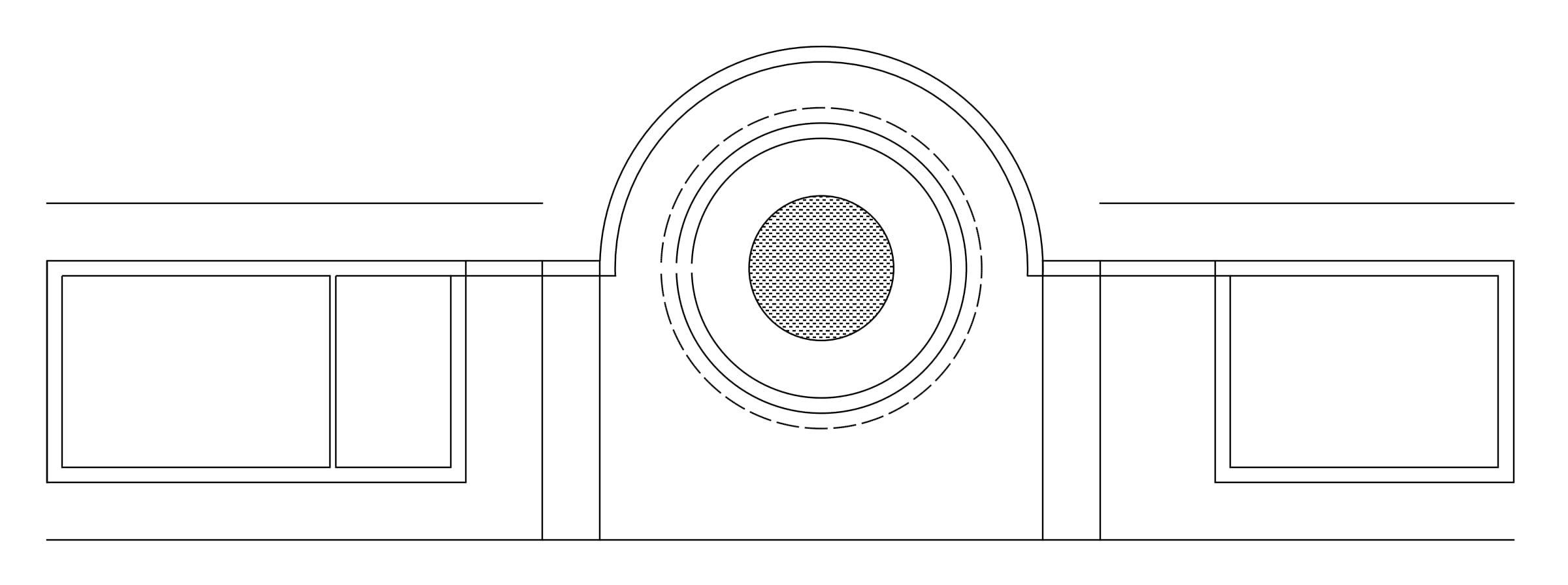 Elevation of the Women's House